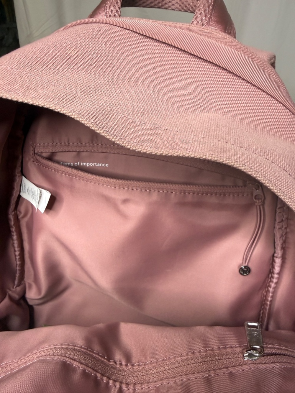 Pink Canvas Lululemon Backpack - Picture 7 of 9
